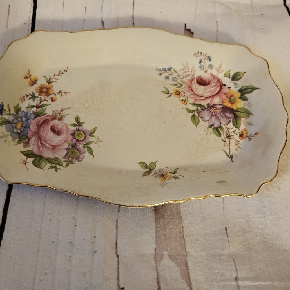 Vintage Old Foley James Kent LTD Small Serving Dish - Picture 5 of 7